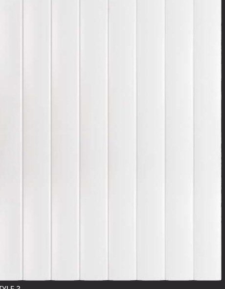 Contour door profile